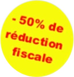 50% deduction impots